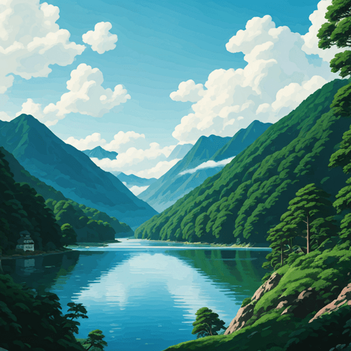 Ghibli landscape